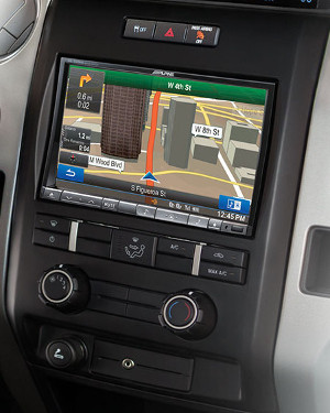 Ford alpine navigation system